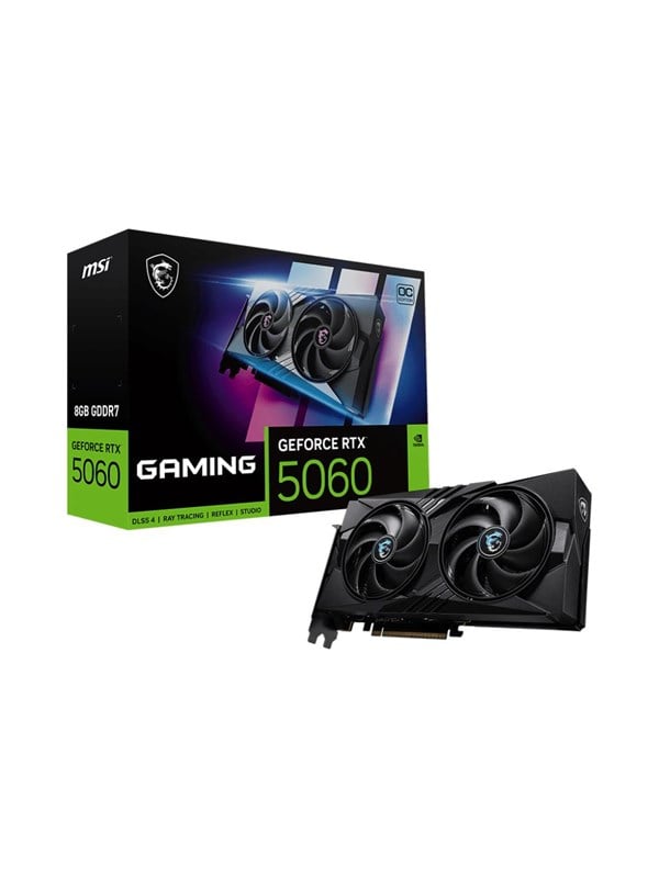 Msi Geforce Rtx 5060 Gaming Oc 8gb Gddr7 Ram Grafikkort
