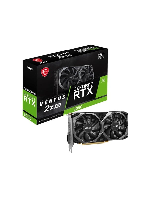 Msi Geforce Rtx 3050 Ventus 2x 8gb Gddr6 Ram Grafikkort