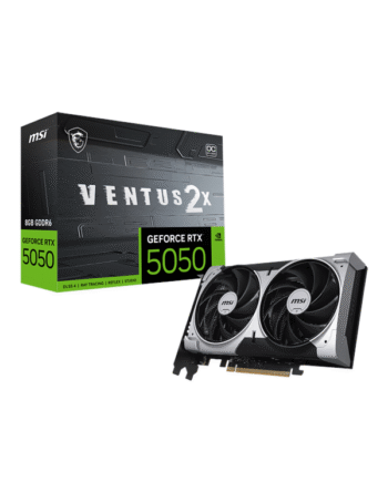 Msi Geforce Rtx 5050 Ventus 2x Oc 8gb Gddr6 Ram Grafikkort