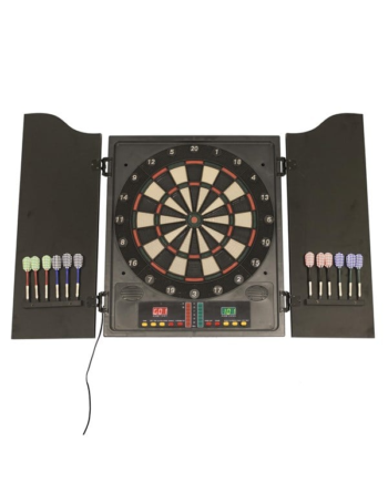 Nordic Games Dartskive Elektronisk   Dartskab Med Dartpile Nord