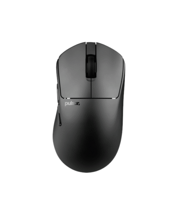Pulsar X3 Crazylight Mini Wireless  Jet Black  Gaming Mus Optisk   Knapper Sort