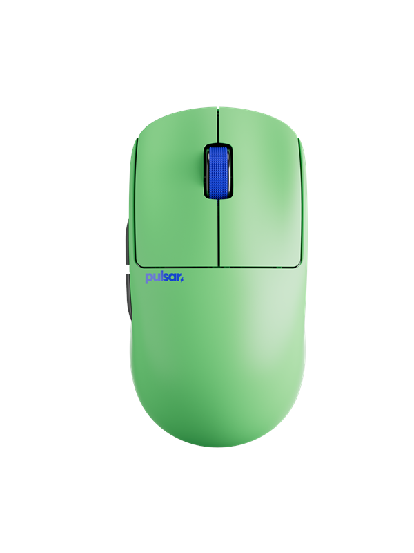 Pulsar X2 Crazylight Wireless Aqua Zest Gaming Mus Optisk Knapper Grøn