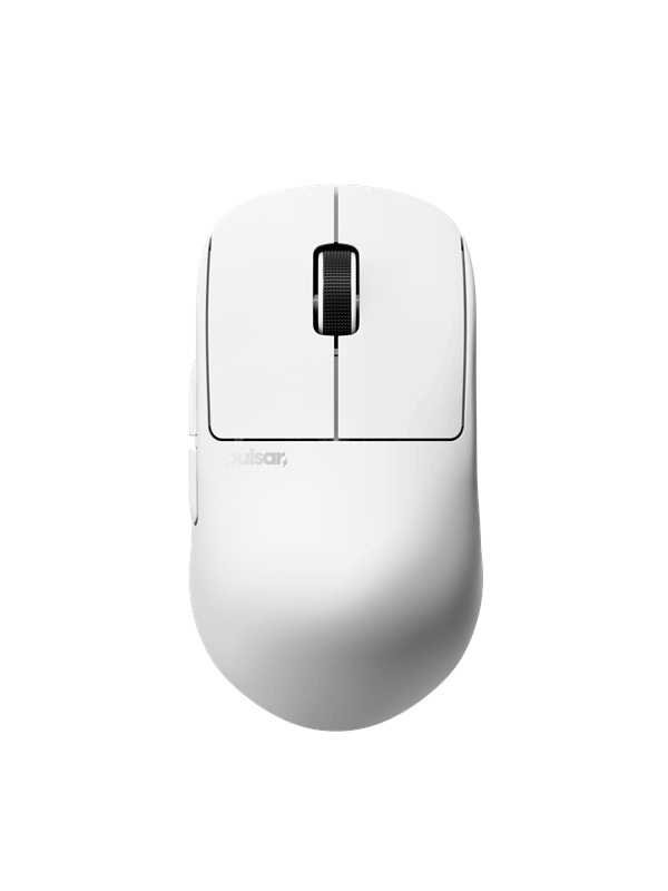 Pulsar X2h Crazylight Wireless Mini Uyuni White Gaming Mus Optisk Knapper Hvid