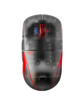 Pulsar X2 V3 Medium Wireless T1 Limited Edition Gaming Mus Optisk   Knapper Rød