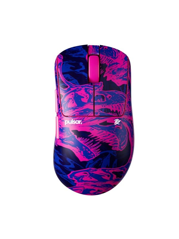 Pulsar Xlite V4 Mini Wireless Prx Limited Edition Gaming Mus Optisk Knapper Lilla