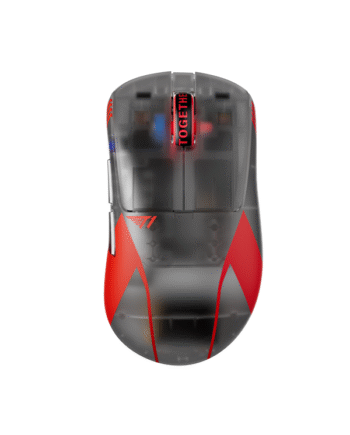 Pulsar Xlite V4 Mini Wireless T1 Limited Edition Gaming Mus Optisk   Knapper Rød