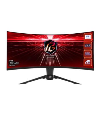 34 Quot  Asrock Phantom Gaming Pg34wq15r2b 3440x1440  Uwqhd  165hz Va
