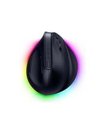 Razer Pro Click V2 Vertical Edition Gaming Mus Optisk   Knapper Sort Med Rgb Lys