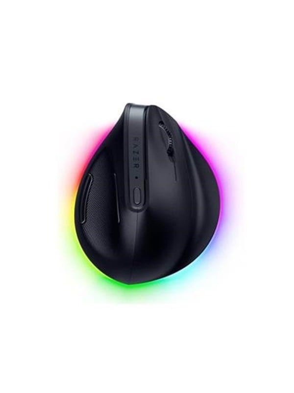 Razer Pro Click V2 Vertical Edition Gaming Mus Optisk Knapper Sort Med Rgb Lys