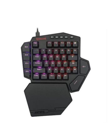 Redragon K585 Diti One-handed Rgb Mechanical Gaming Keyboard Gaming Tastatur Uden Numpad Amerikansk Engelsk Sort
