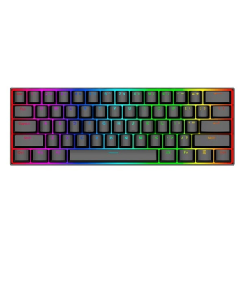 Redragon K630rgb-  Gaming Mechanical Keyboard Gaming Tastatur Uden Numpad Amerikansk Engelsk Sort