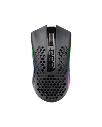 Redragon M808 Storm Lightweight Rgb Wireless Gaming Mouse Gaming Mus Optisk   Knapper Sort Med Rgb Lys