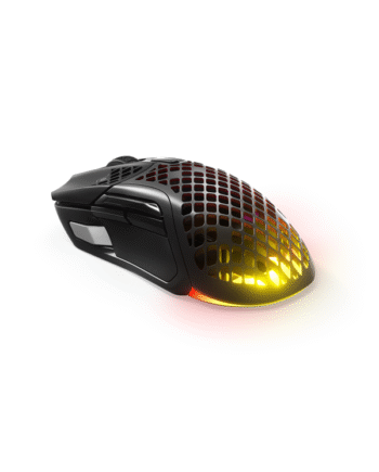 Steelseries Aerox   Wireless Gaming Mus Optisk   Knapper Sort