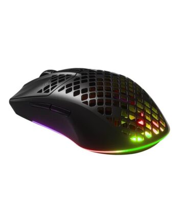Steelseries Aerox   Wireless 2022 Onyx Gaming Mus Optisk   Knapper Sort