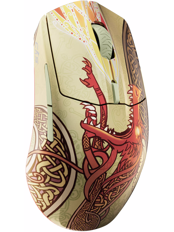 Steelseries Cs2 Dragon Lore Edition Gaming Mus Optisk Knapper Guld