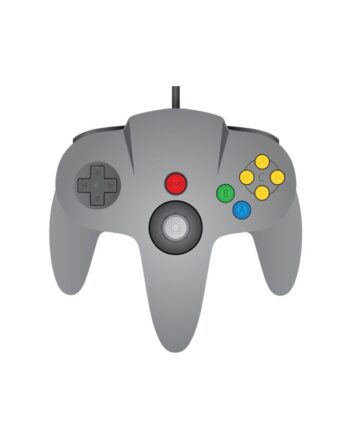 Teknogame Wired N64 Controller Grey Wired Controller Nintendo 64