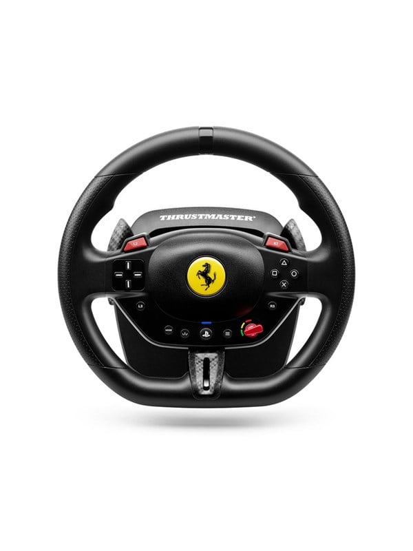 Thrustmaster T98- Ferrari 296 Gts Wired Wheel Gamepad And Pedals Set Sony Playstation