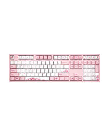 Varmilo Apt109 Sakura R2 V3 100  Gateron   Pro     Red Gaming Tastatur Nordisk Pink