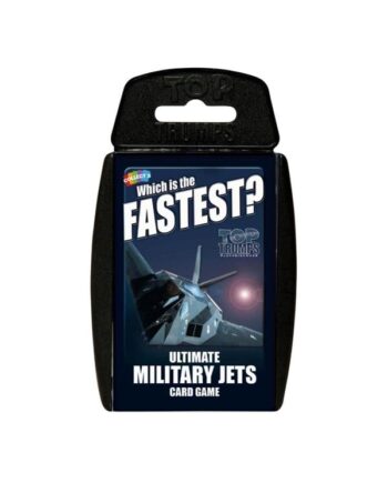 Winning Moves Ultimate Military Jets Top Trumps Card Game  English