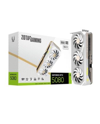 Zotac Geforce Rtx 5080 Solid Oc White 16gb Gddr7 Ram Grafikkort