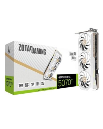 Zotac Geforce Rtx 5070 Ti Solid Core Oc White 16gb Gddr7 Ram Grafikkort
