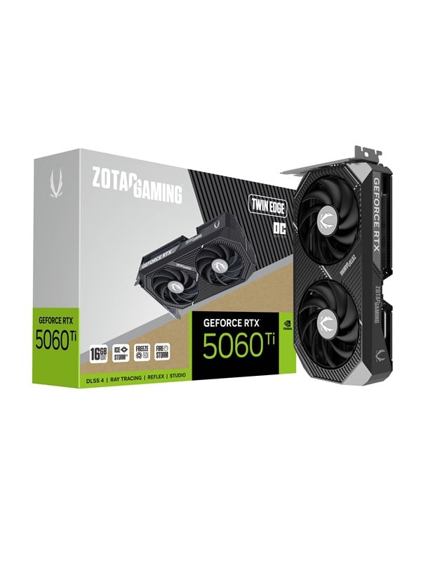 Zotac Geforce Rtx 5060 Ti Twin Edge Oc 16gb Gddr7 Ram Grafikkort