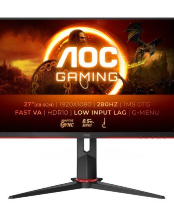 Aoc Gaming 27g2zn3 Bk Skærm Wled 27 Quot  Amd Adaptive-sync Va 1ms   5ms Full Hd 1920x1080 Ved 280hz