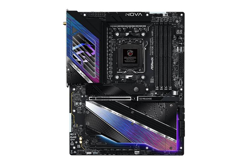 Asrock Phantom Gaming X870e Nova Wifi Bundkort Atx Socket Am5 Amd X870e