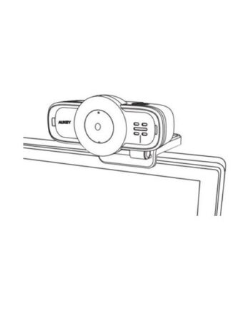 Aukey Pc-lm3 Webcam Farve   Mp 1920   1080 1080p Audio Usb   264  Mjpeg