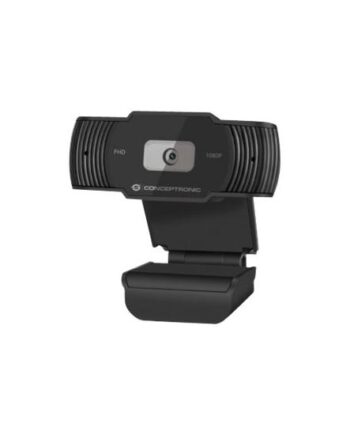 Conceptronic Amdis04b Webcam Farve 1920   1080 1080p Fast Brændvidde Audio Usb     Dc