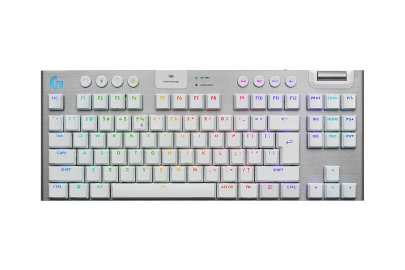 Logitech G915 Tastatur Gaming Lightspeed Tkl Hvid Indgangsudstyr Nordisk