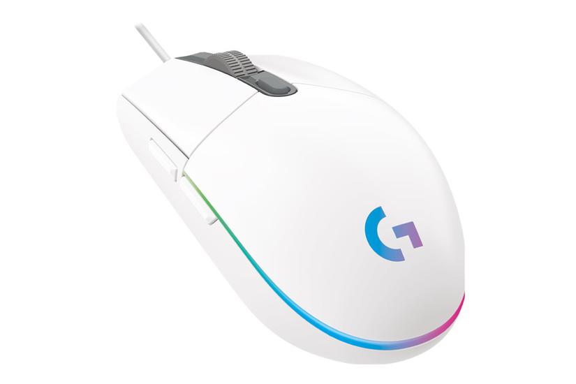 Logitech Gaming Mouse G102 Lightsync Mus Usb Hvid
