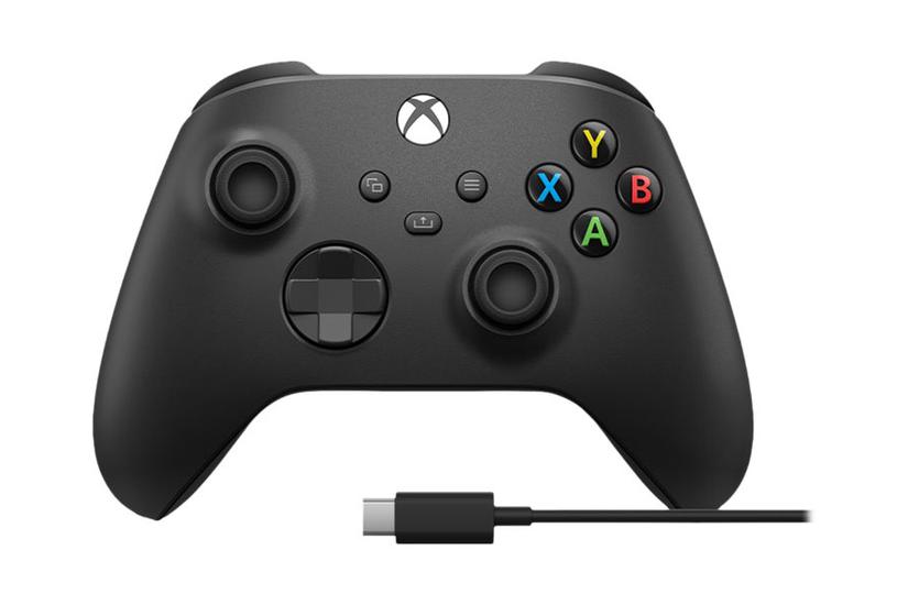 Microsoft Xbox Wireless Controller Usb- Cable Gamepad Trådløs Kablet Bluetooth