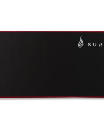 Surefire Silent Flight 680 Gaming Musemåtte Sort  Rød