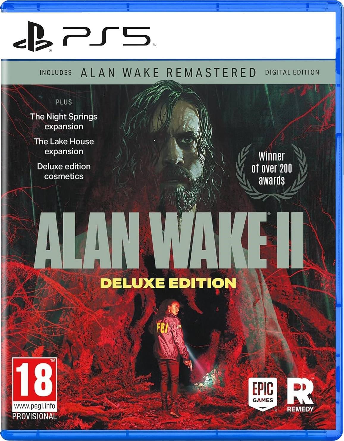 Alan Wake    Deluxe Edition  Ps5 Spil Geekd Dk