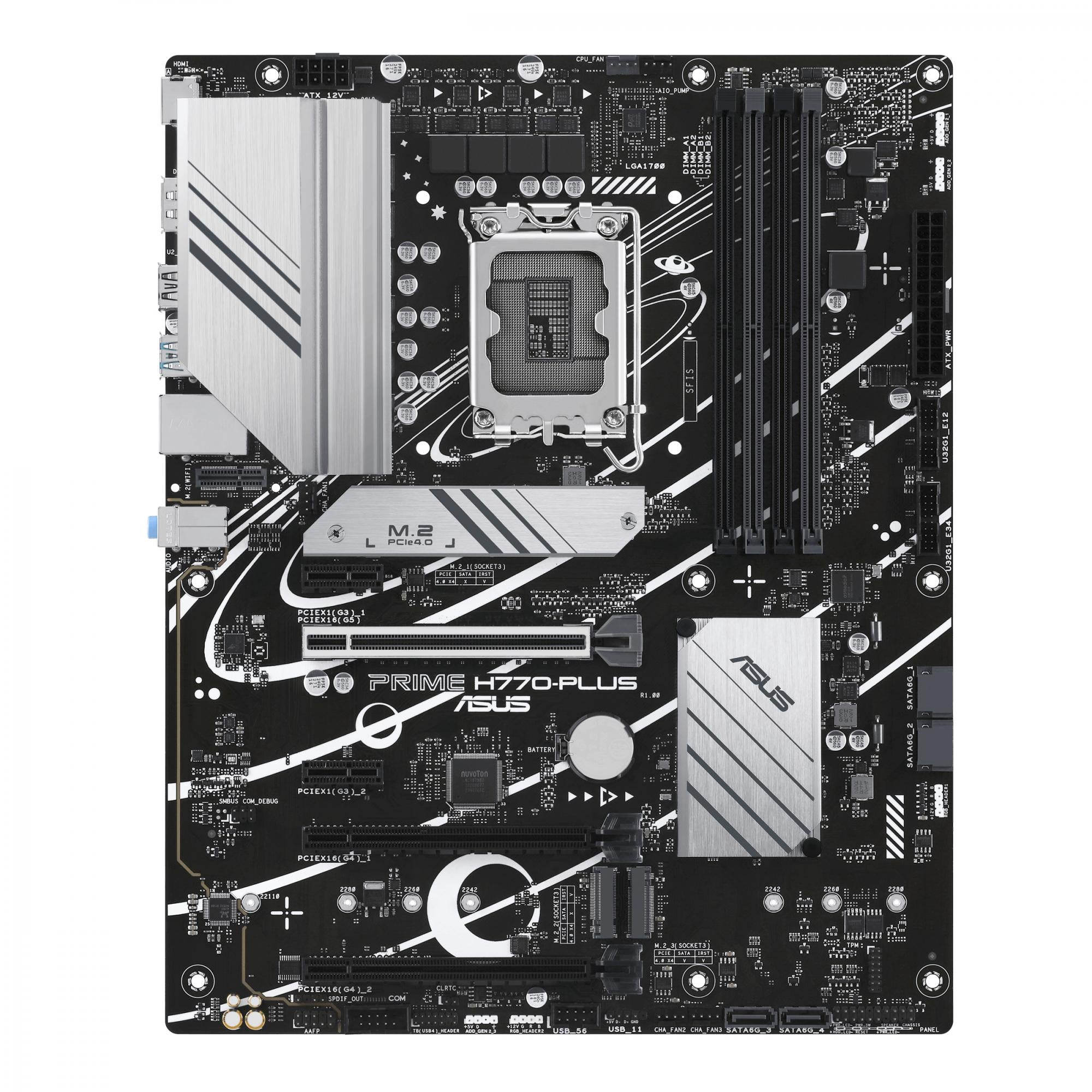 Asus Prime H770-plus Atx H770 Lga 1700 Ddr5 Bundkort Geekd Dk