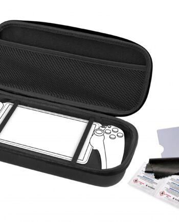 Bigben Carry Pouch   Tempered Glass Til Playstation Portal  Ps5  Konsol Tilbehør Geekd Dk