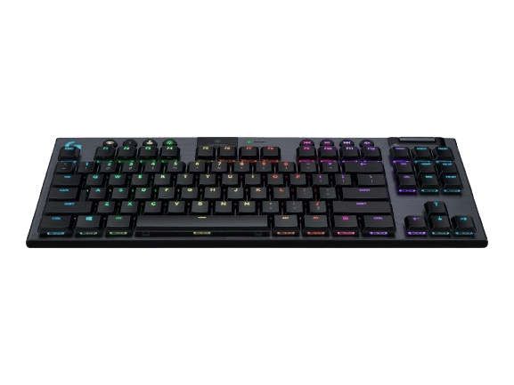 Gaming Tastatur Logitech G915 Tkl Bull Trådløs Bull Rgb Bull Gl Tactile Kompakt Mekanisk
