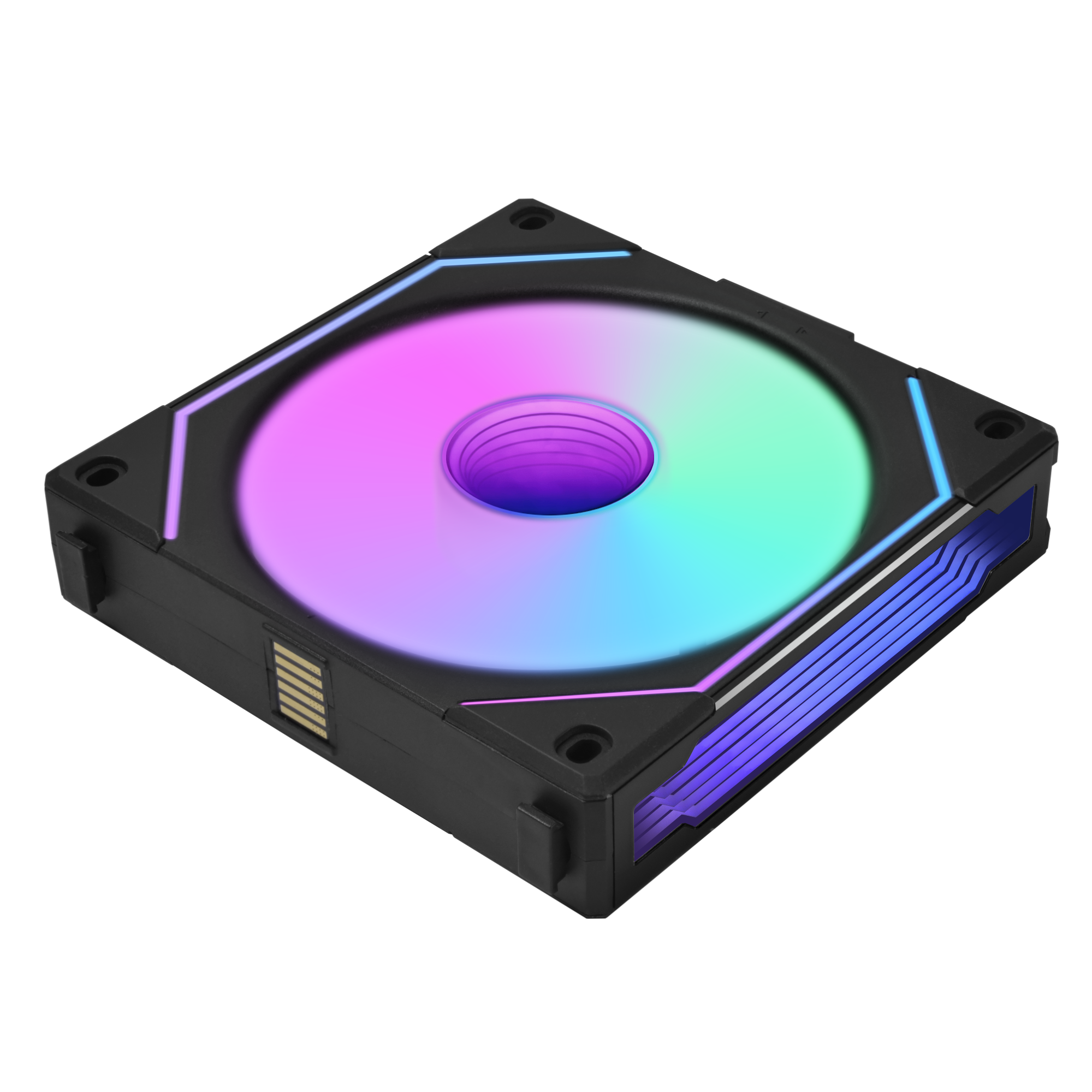 Lian Li Uni Fan Sl Inf Blæser Sort 120mm Infinity Rgb Pwm Kabinet Blæser Geekd Dk