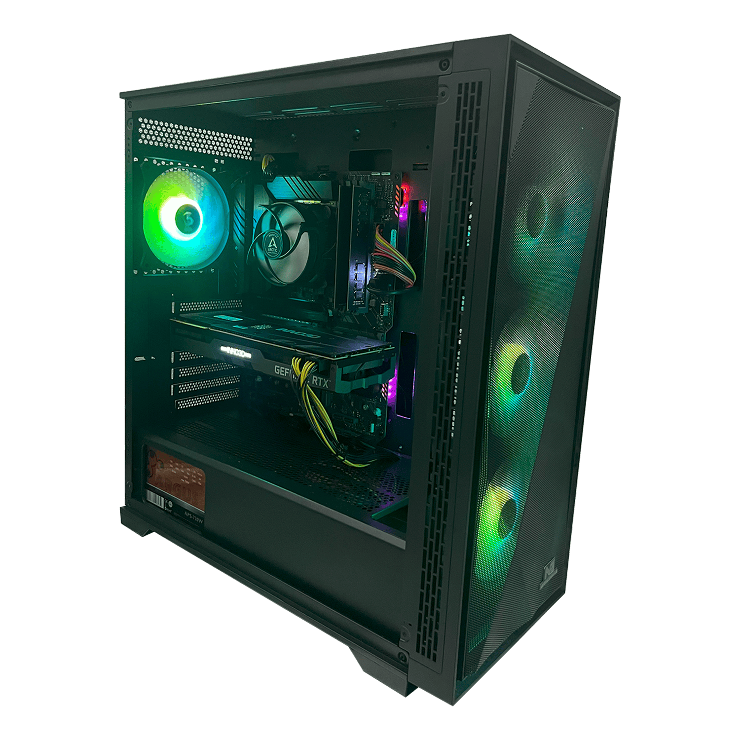 Refurb Ny High-end Gamer Pc Ryzen Bull Rtx 2070 Bull 32 Gb Ram Bull Tb Ssd