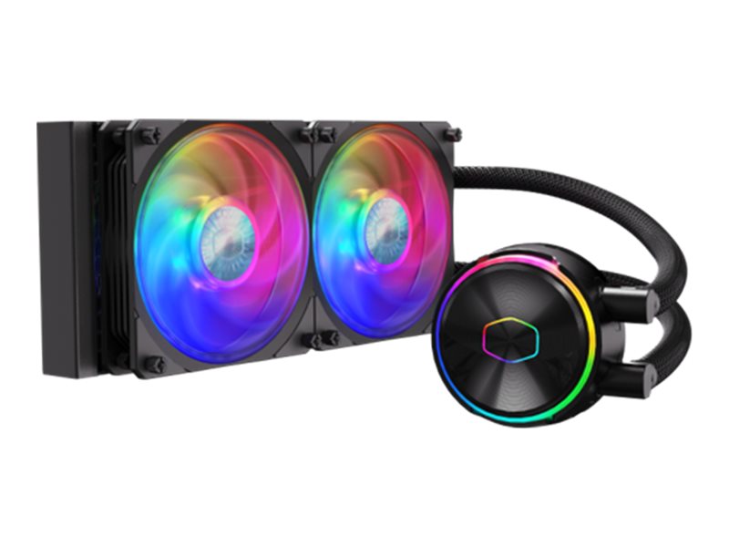 Cooler Master Masterliquid Pl240 Flux Processors Flydende Kølesystem Vandkøling Geekd Dk