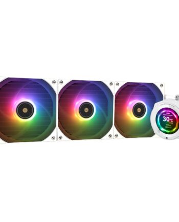 Thermalright Core Vision 360  Hvid  Argb Vandkøling Geekd Dk
