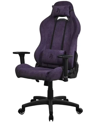 Arozzi Torretta Soft Fabric Gaming Chair Purple