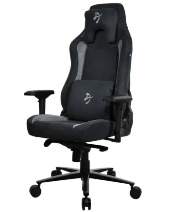 Arozzi Vernazza Supersoft Fabric Sort Grå