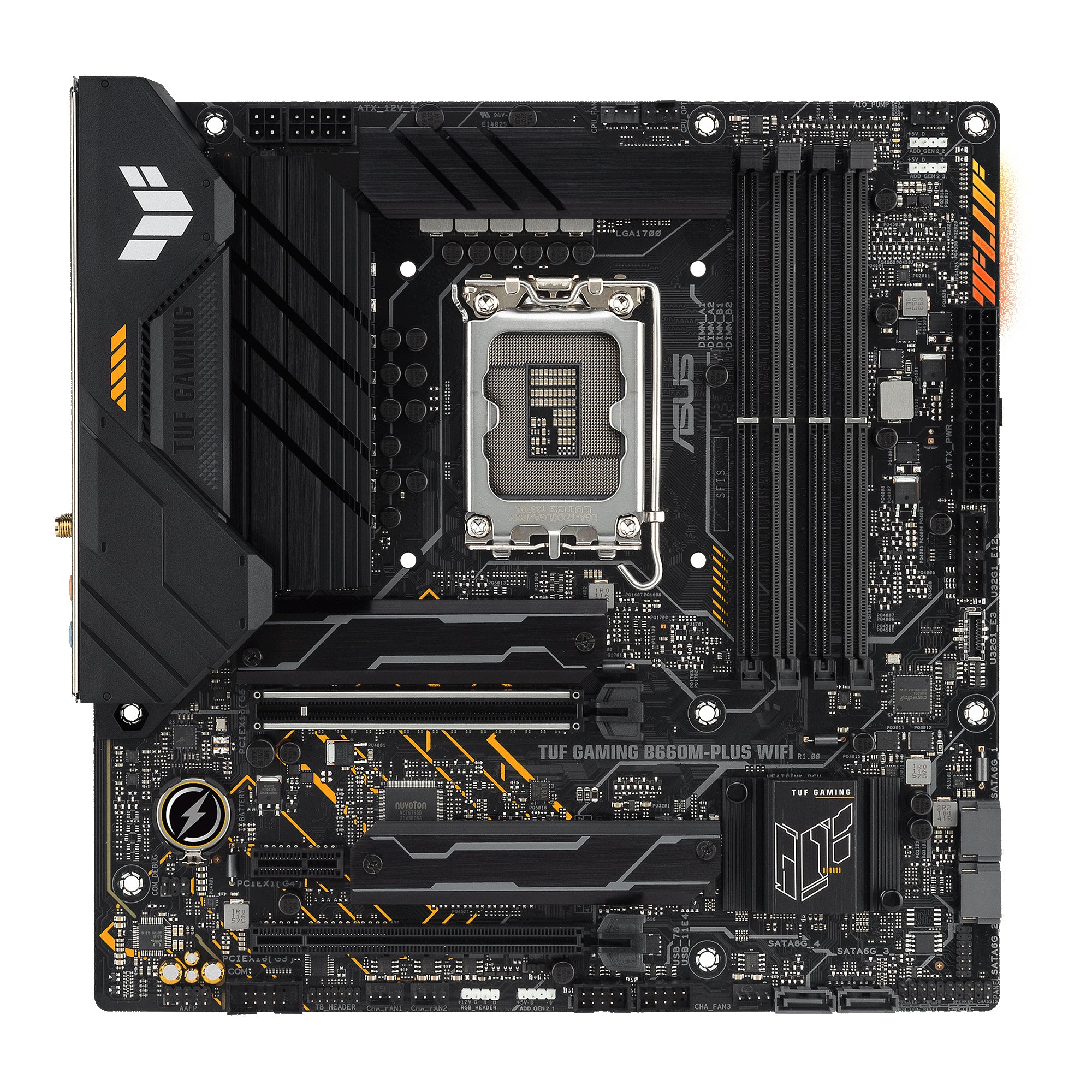 Asus Tuf Gaming B660m-plus Wifi Matx B660 Lga 1700 Ddr5