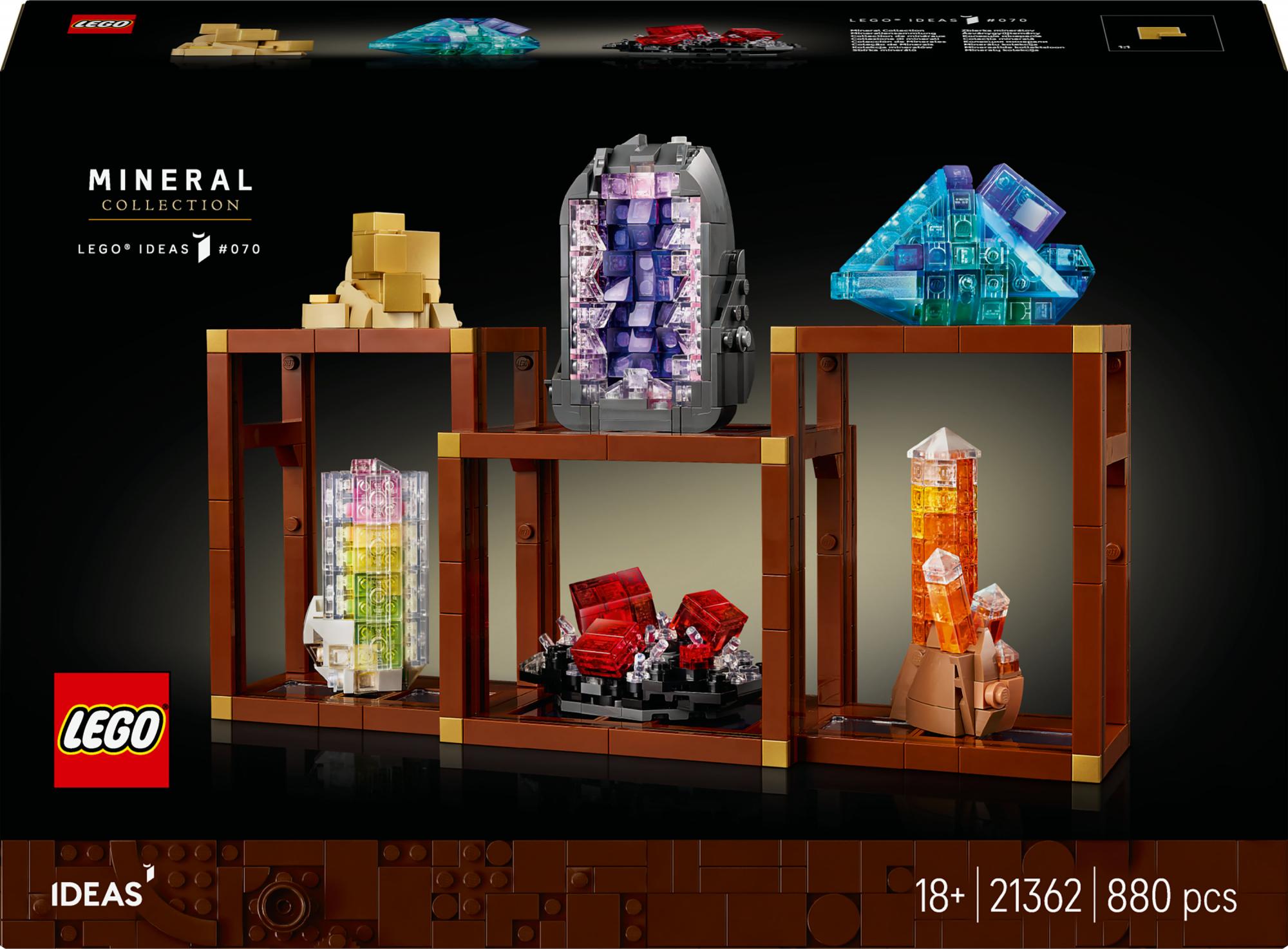 Lego Lego Ideas Mineral Collection 21362 Geekd Dk