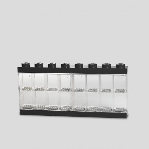 Legoâ  Minifigur Display Case 16 Sort Opbevaringskasse Geekd Dk