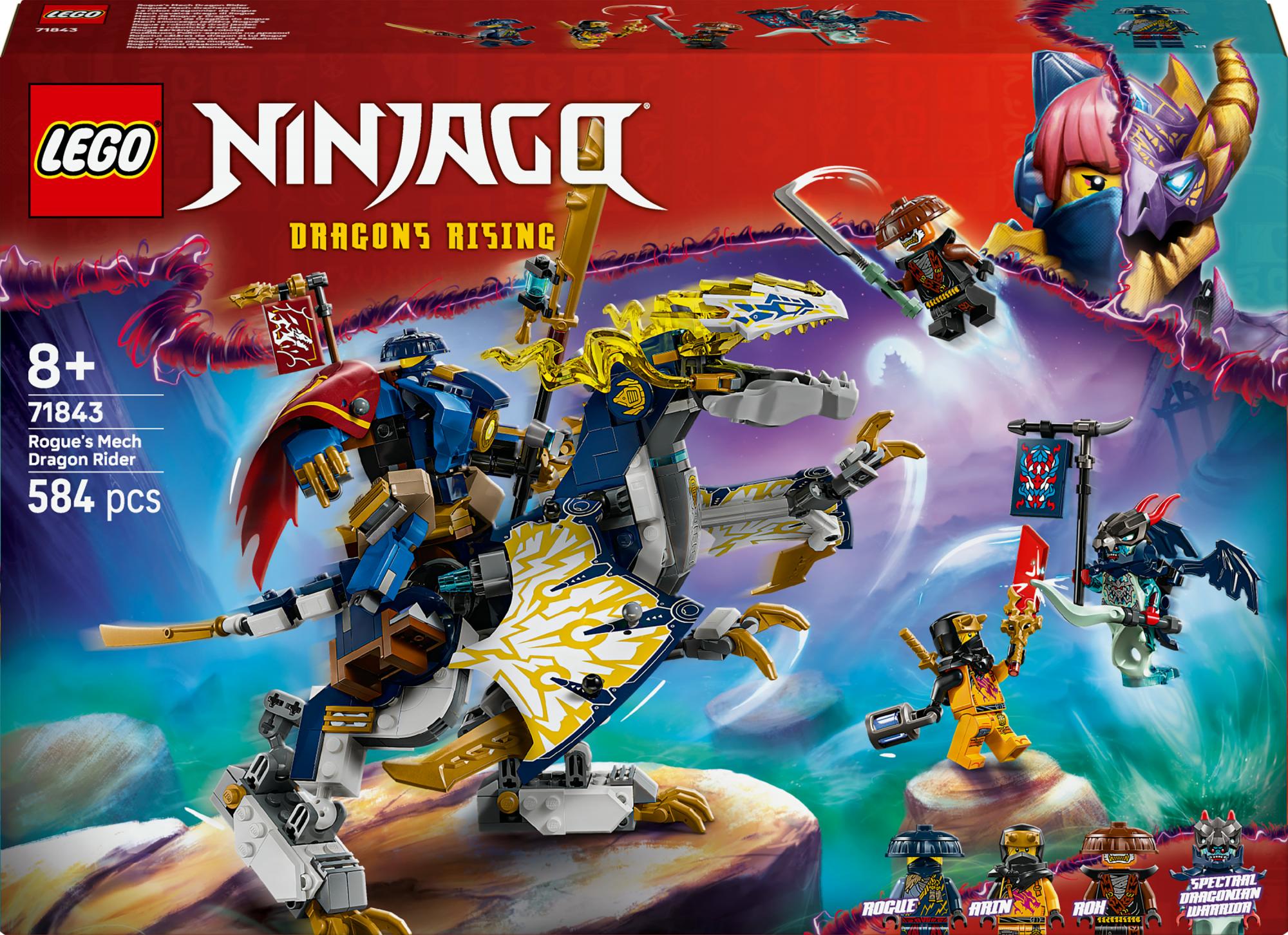 Lego Ninjago Rogueâ   Mech Dragon Rider  71843  Geekd Dk