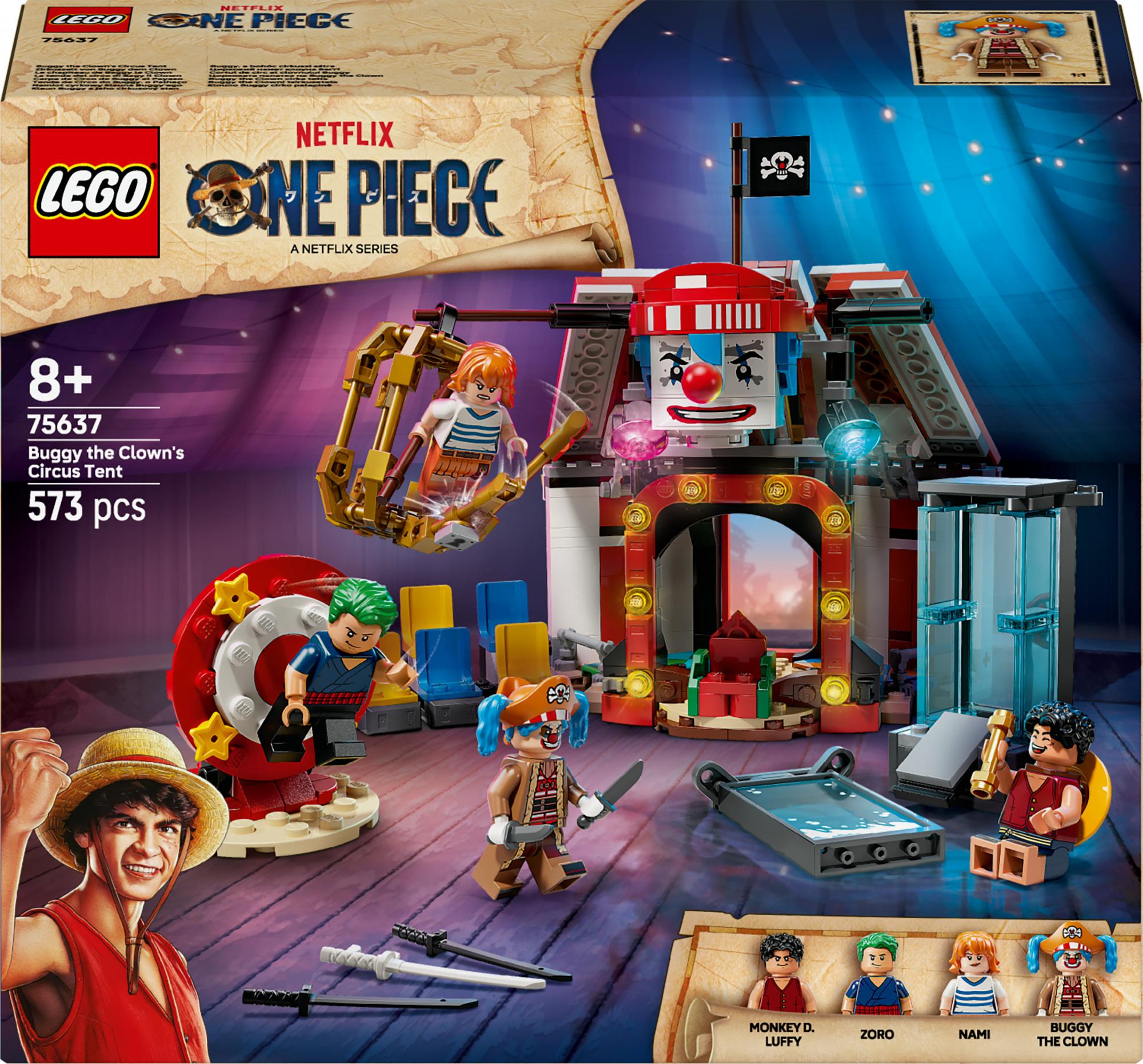 Lego One Piece Buggy The Clown Circus Tent 75637