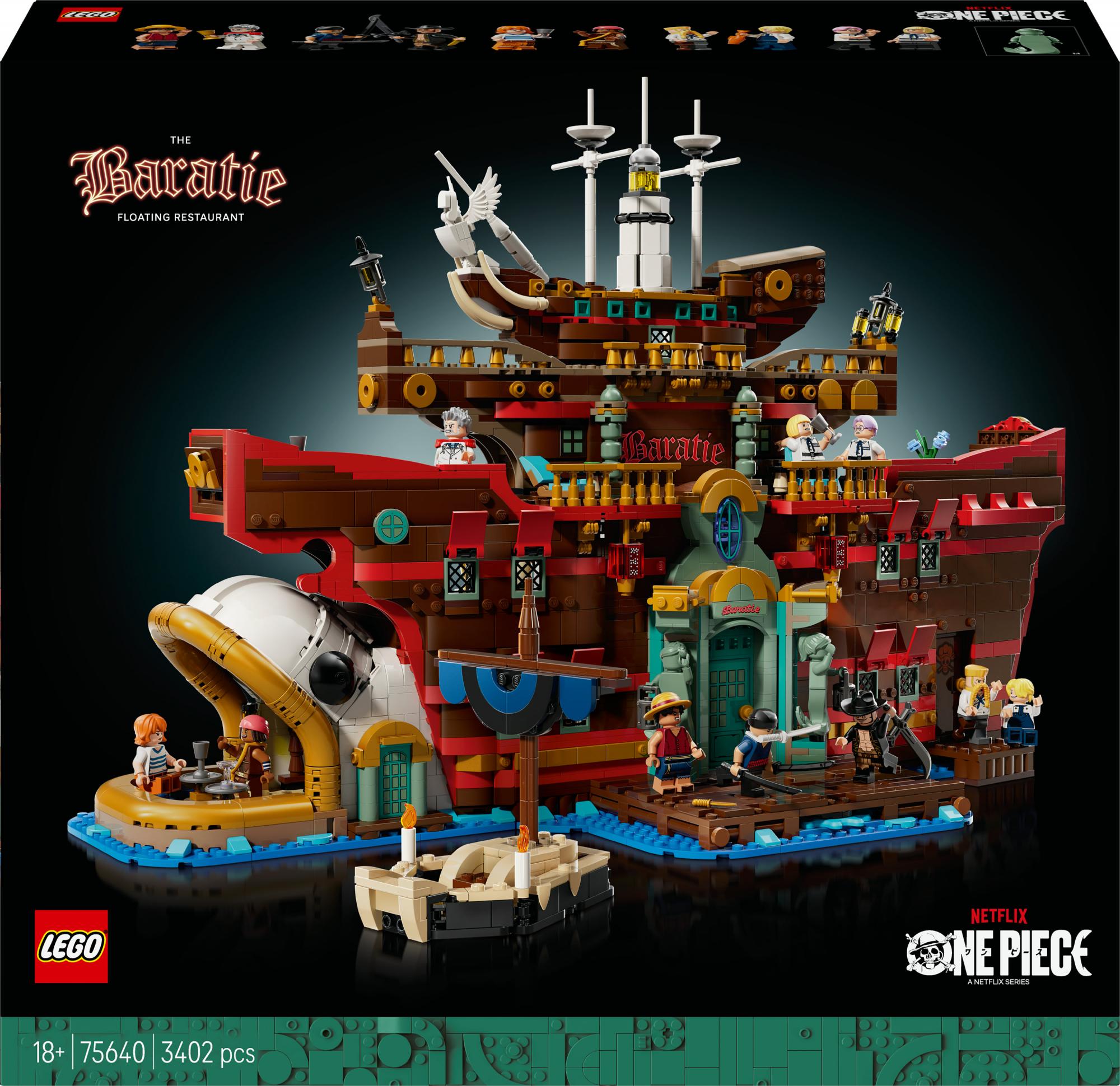 Lego One Piece The Baratie Floating Restaurant 75640
